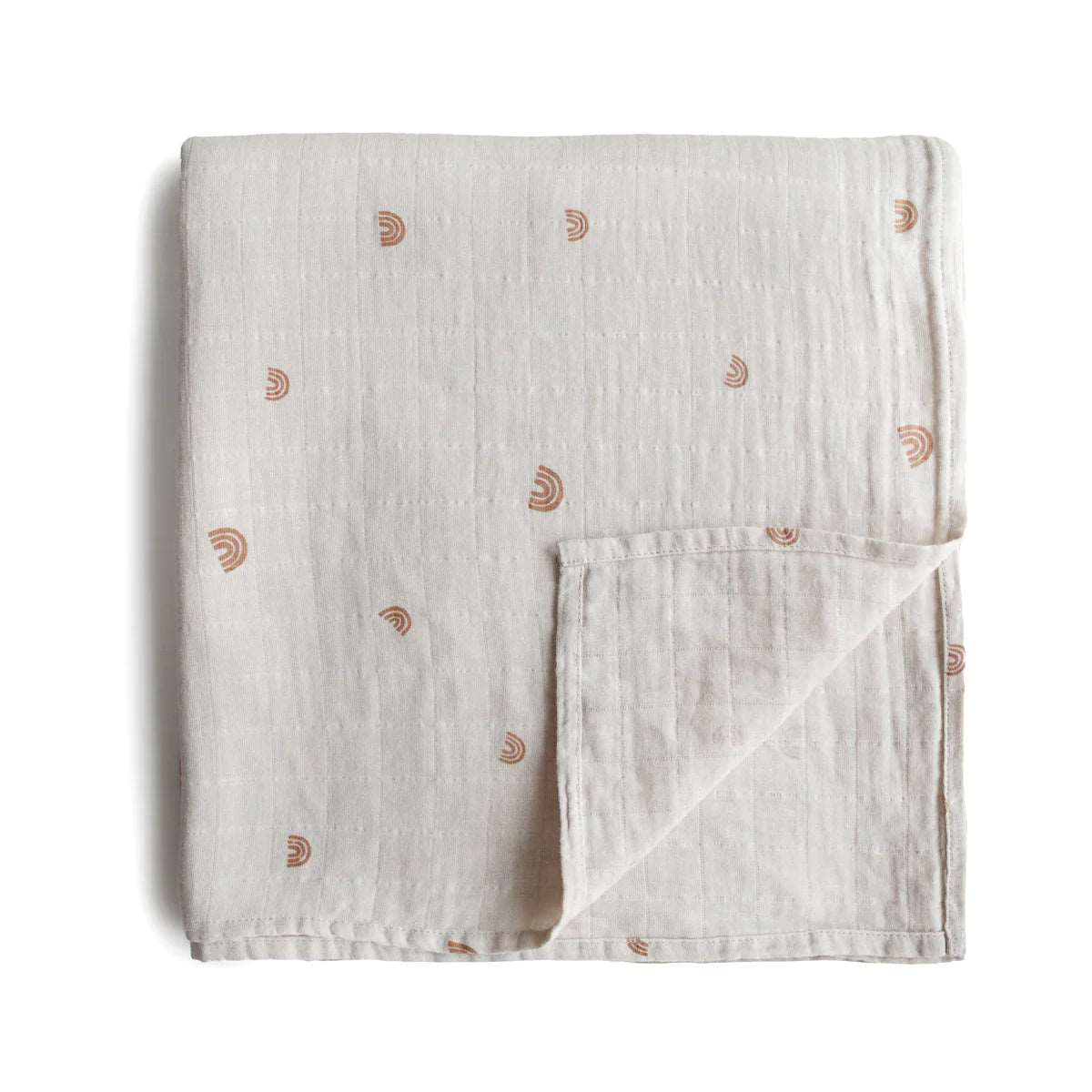 Muslin Swaddle Blanket-Swaddling Blankets-Mushie-810052461335-Sun-Stardust-Store