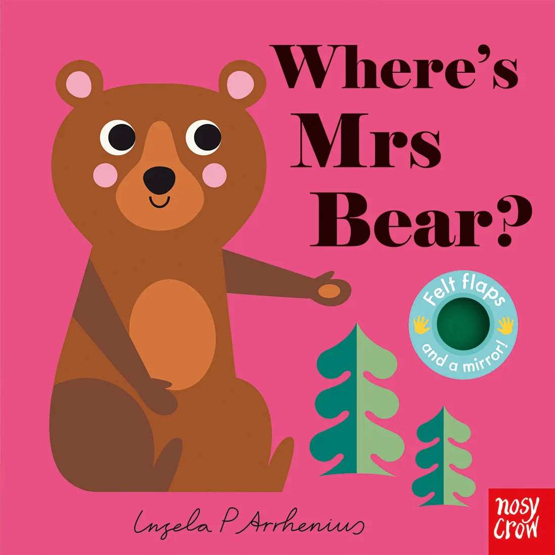 Where's Mrs Bear - Felt Flaps - Alwero