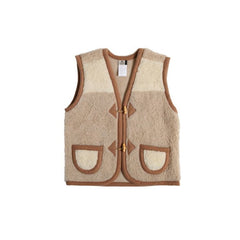 Bodywarmer Alpen Junior Duo-Outerwear-Alwero-Beige-XS (92-98cm)-Stardust