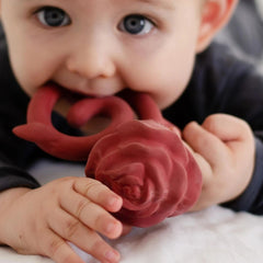 Natruba Flower Teether - Rose-Pacifiers & Teethers-Natruba-710535559996-Stardust-Store